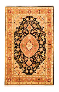Perser Rug - Tabriz - Royal - 160 x 100 cm - black