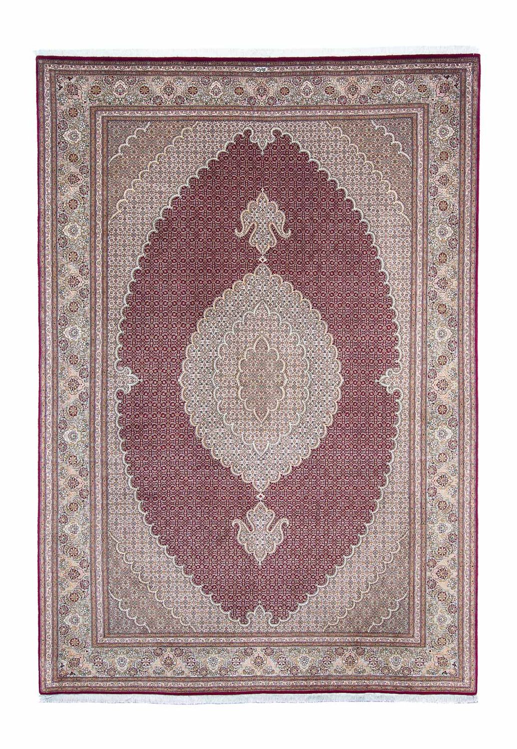 Perser Rug - Tabriz - 303 x 204 cm - dark red