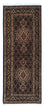 Runner Perser Rug - Tabriz - 201 x 77 cm - dark blue