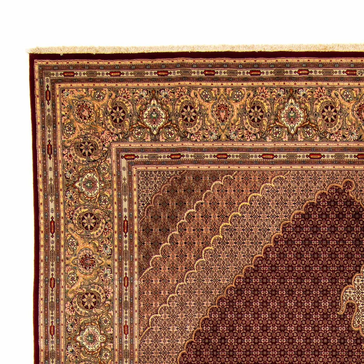 Perser Rug - Tabriz - 400 x 298 cm - dark red