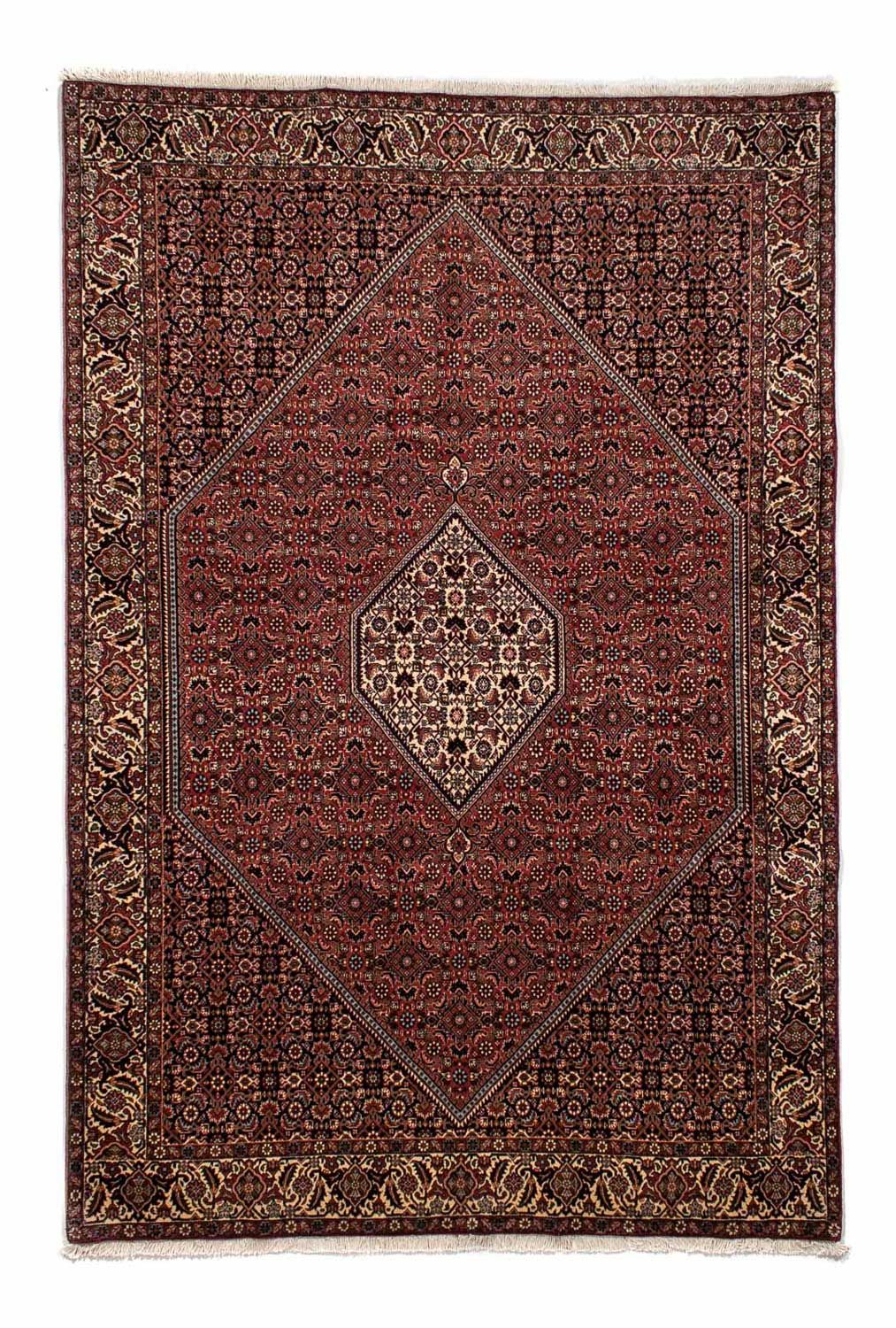 Perser Rug - Bidjar - 302 x 198 cm - dark red
