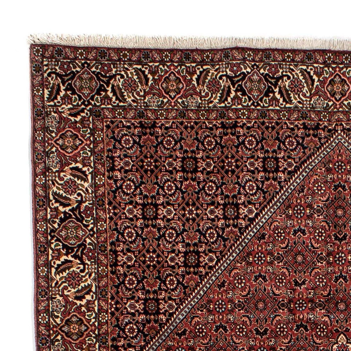 Perser Rug - Bidjar - 302 x 198 cm - dark red