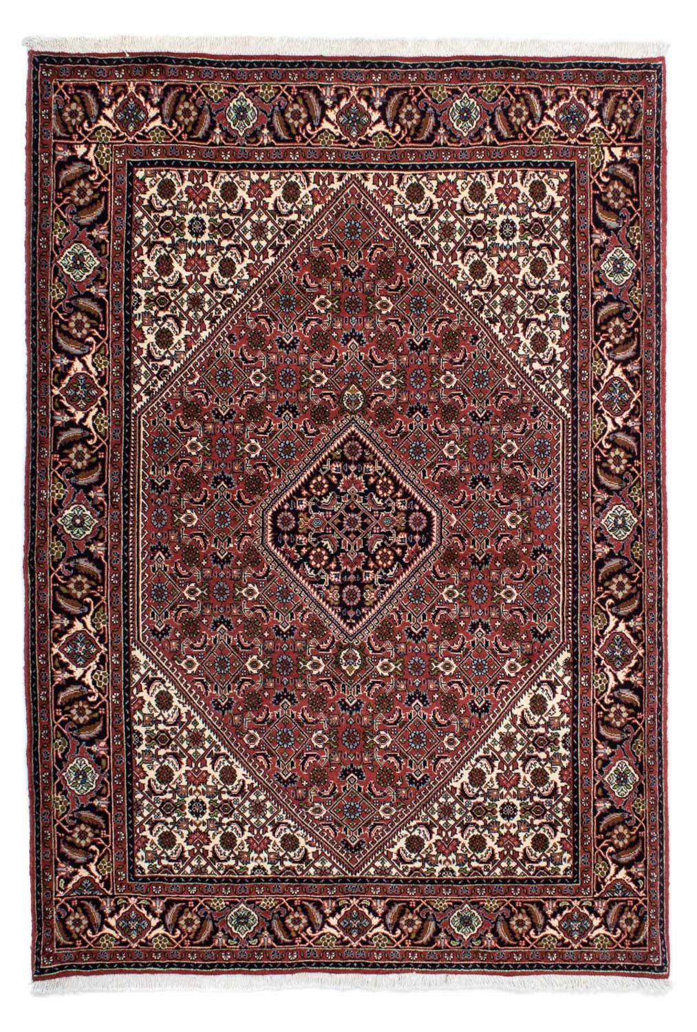 Perser Rug - Bidjar - 212 x 144 cm - red
