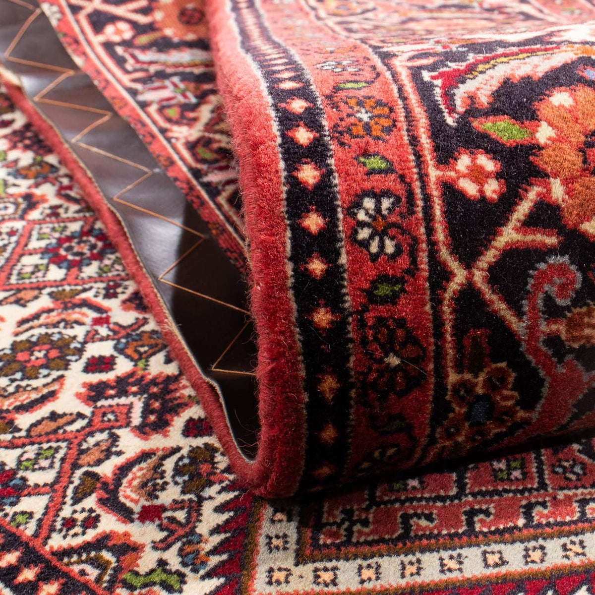 Perser Rug - Bidjar - 243 x 174 cm - light red