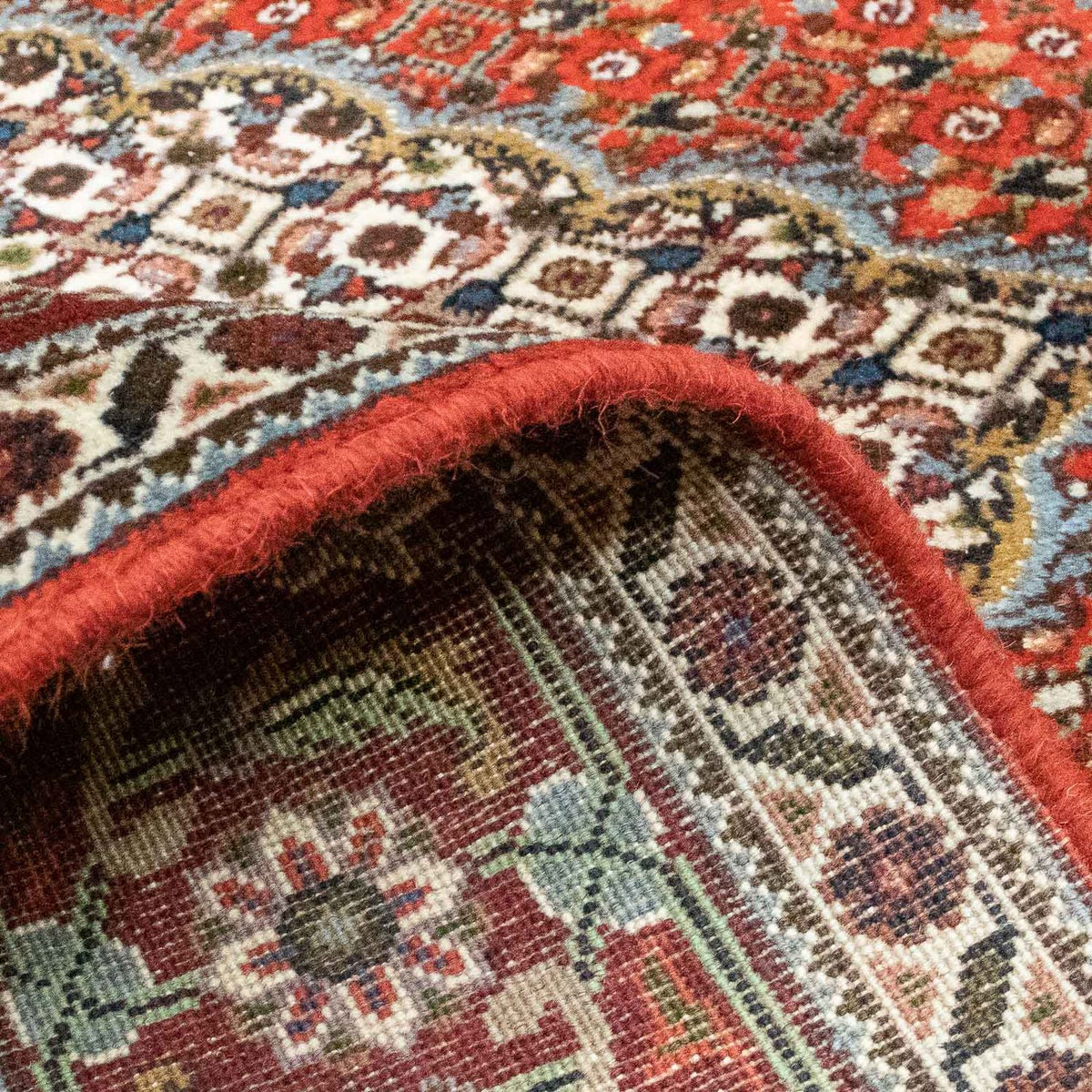 Perser Rug - Tabriz - 200 x 150 cm - dark red