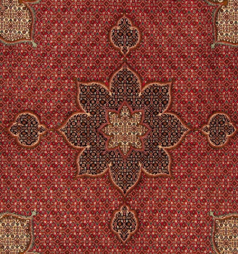 Perser Rug - Tabriz square  - 203 x 200 cm - red