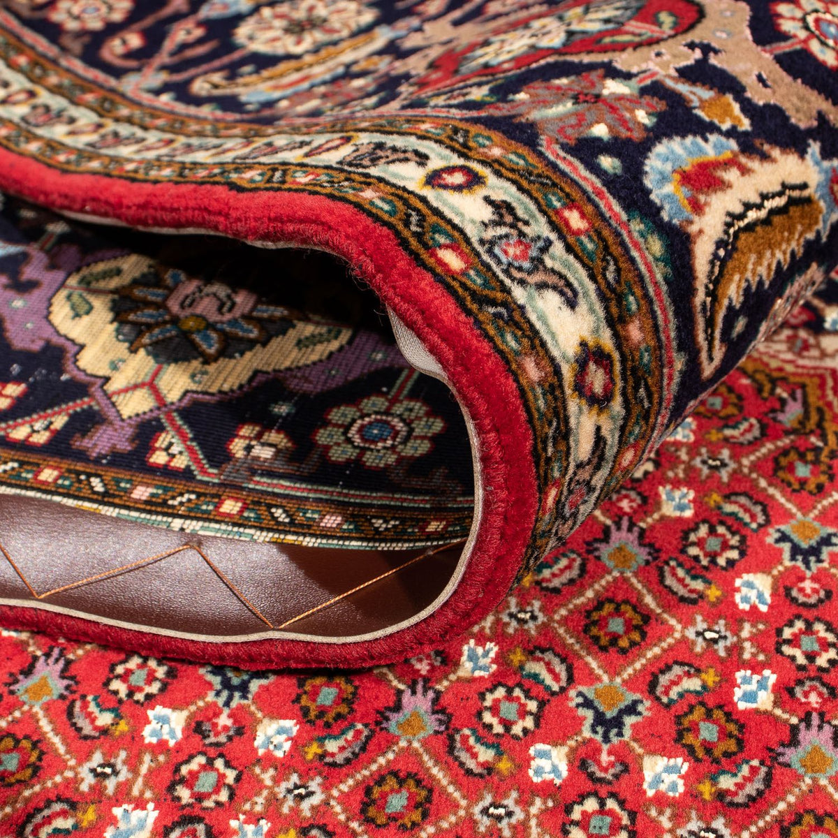 Perser Rug - Tabriz square  - 203 x 200 cm - red