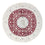 Perser Rug - Nain round  - 300 x 300 cm - dark red