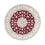 Perser Rug - Nain round  - 250 x 250 cm - dark red