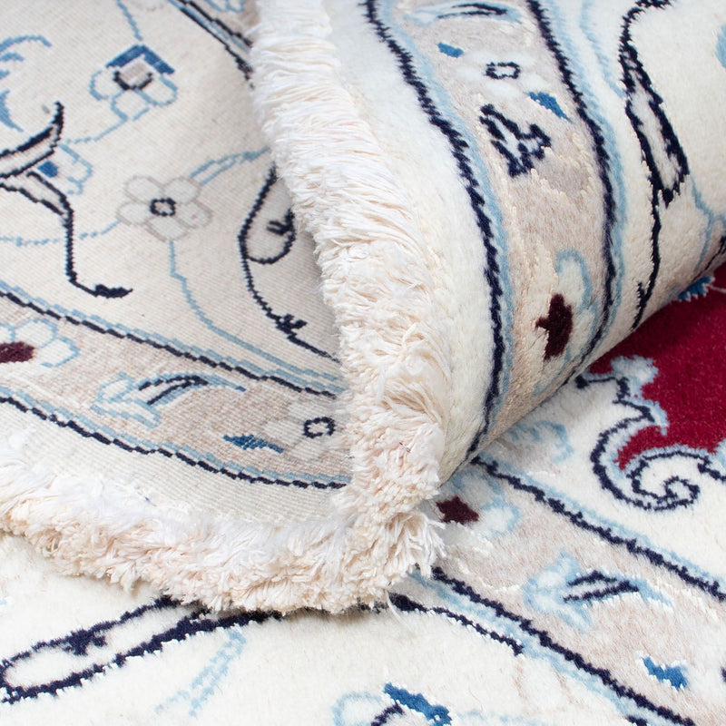 Perser Rug - Nain round  - 250 x 250 cm - dark red