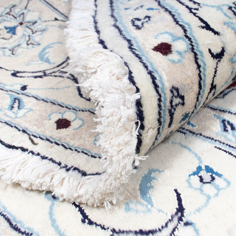 Perser Rug - Nain round  - 245 x 245 cm - dark red