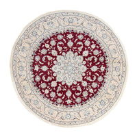 Perser Rug - Nain round  - 250 x 250 cm - dark red