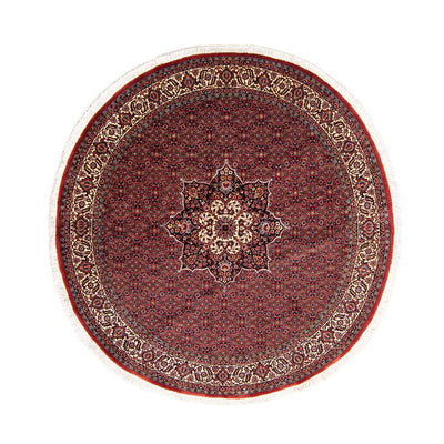 Perser Rug - Bidjar round  - 205 x 205 cm - dark red