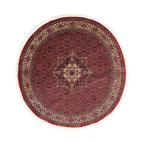 Perser Rug - Bidjar round  - 205 x 205 cm - dark red