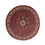 Perser Rug - Bidjar round  - 205 x 205 cm - dark red