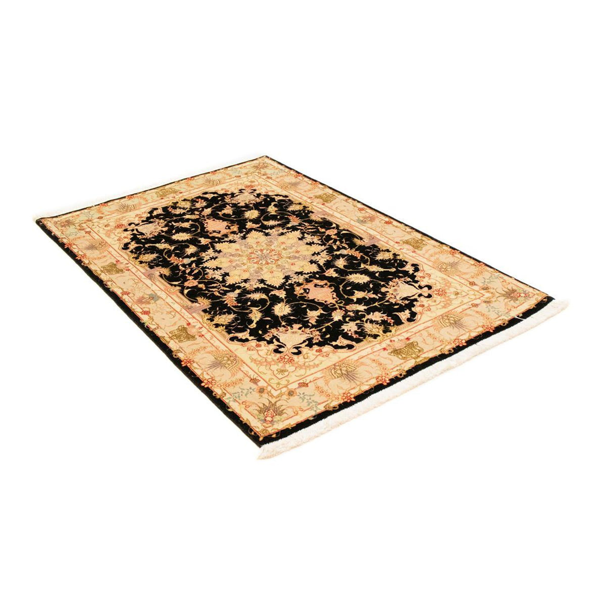Perser Rug - Tabriz - Royal - 152 x 101 cm - black