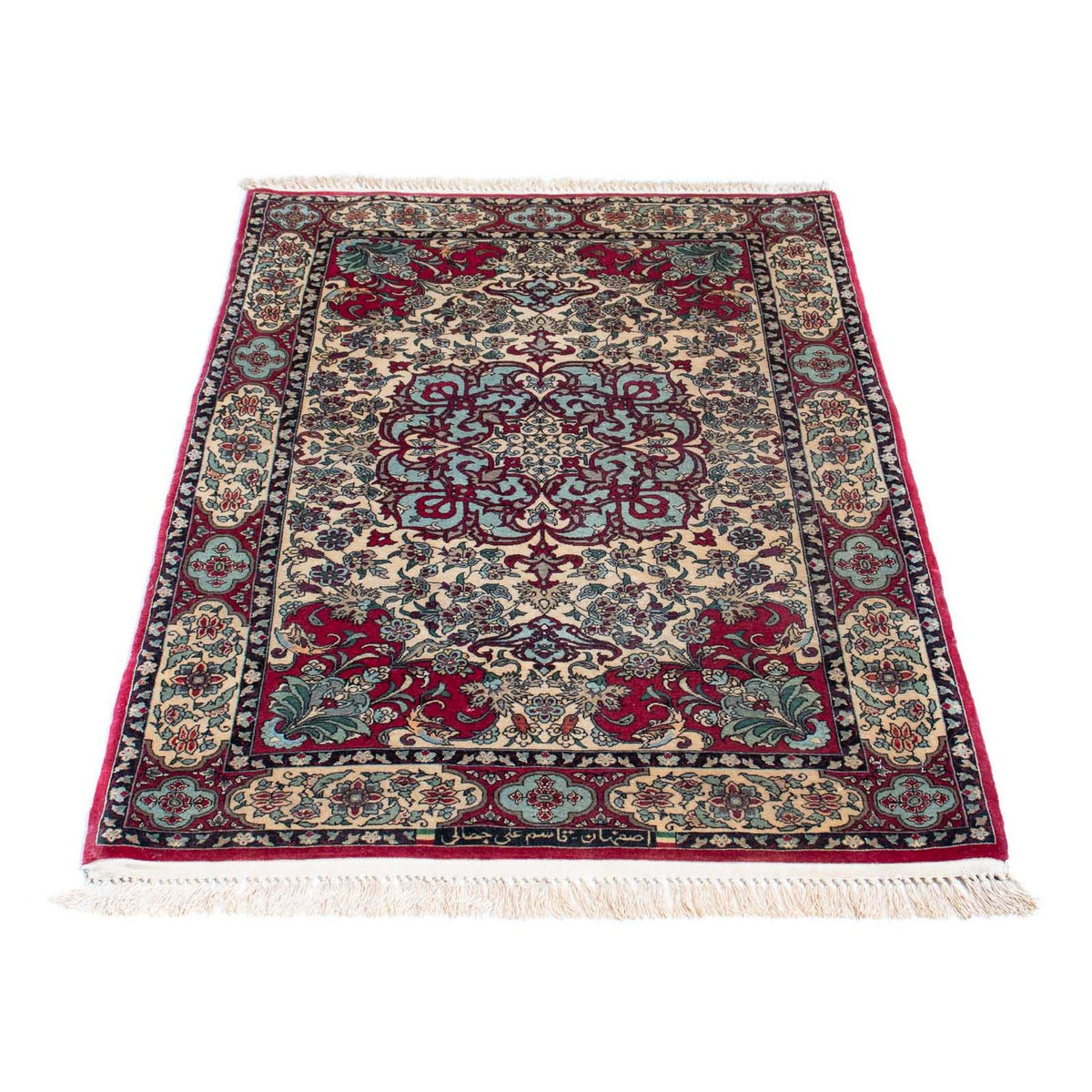 Perser Rug - Isfahan - Premium - 124 x 83 cm - dark red