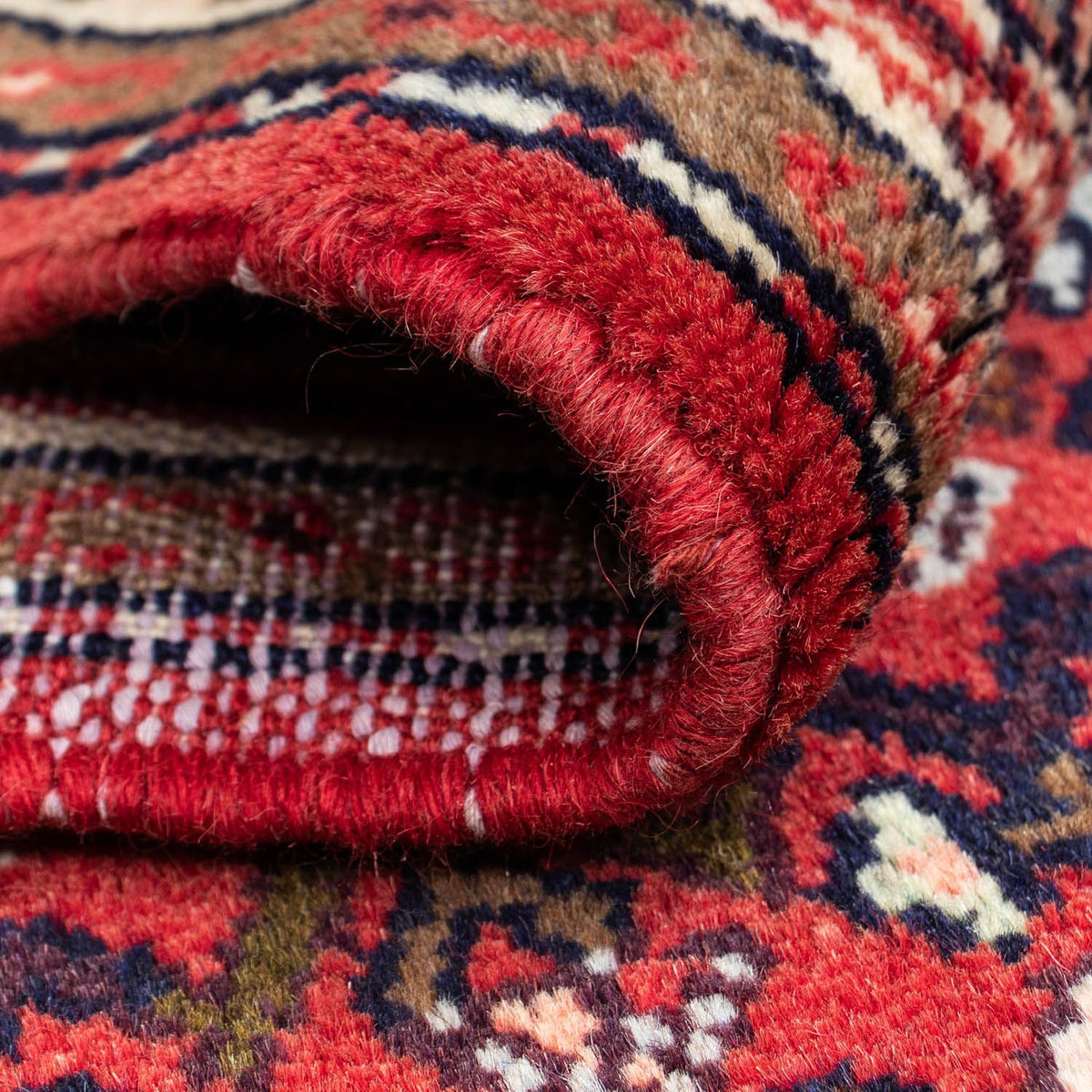 Perser Rug - Nomadic - 125 x 80 cm - red