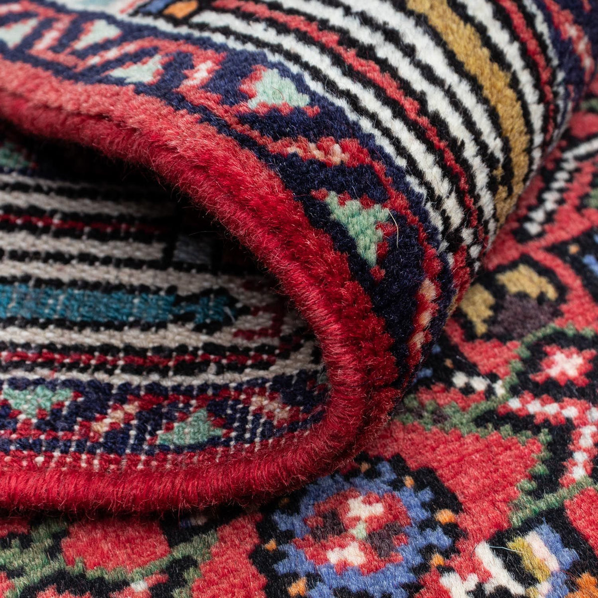 Perser Rug - Nomadic - 125 x 80 cm - red