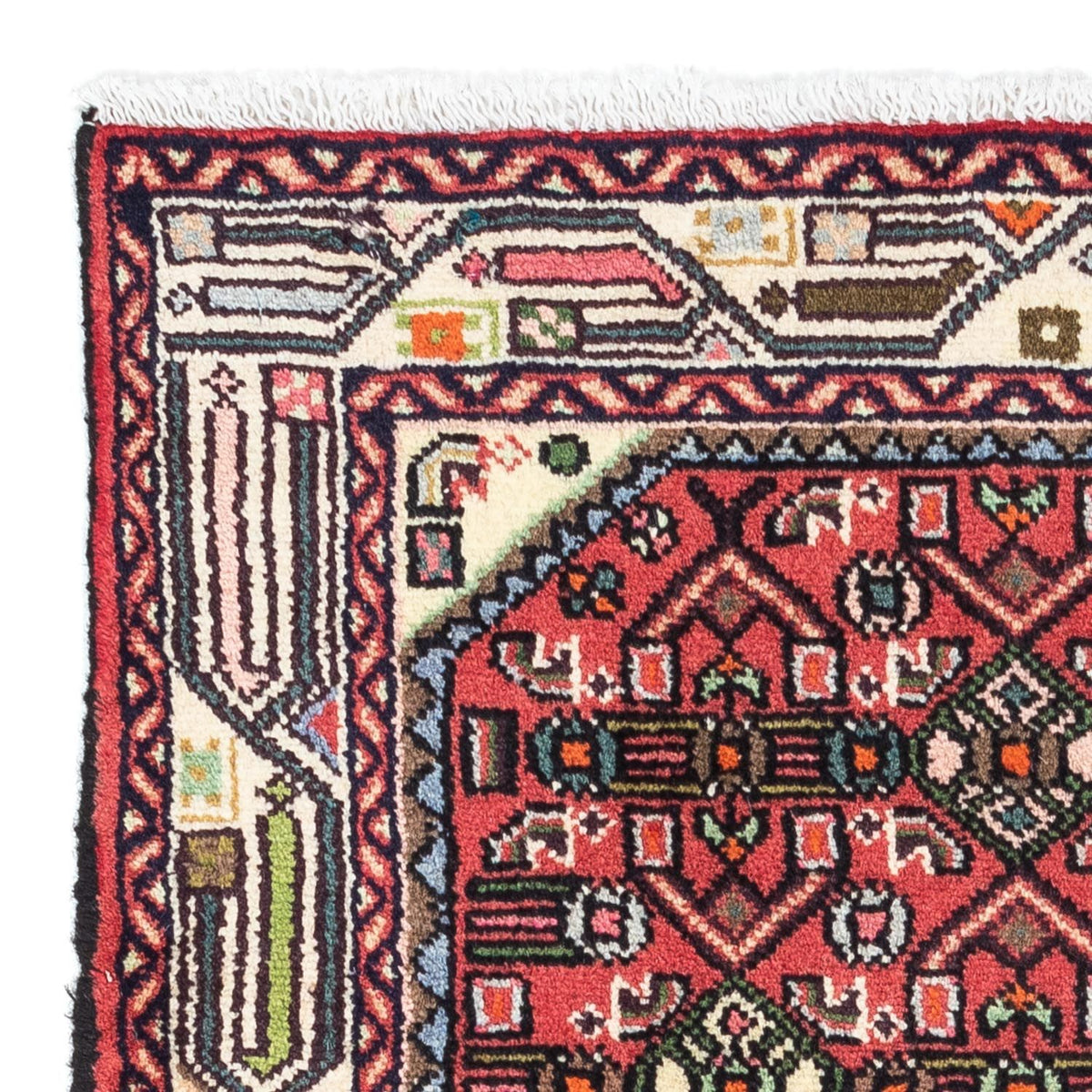 Perser Rug - Nomadic - 125 x 80 cm - red