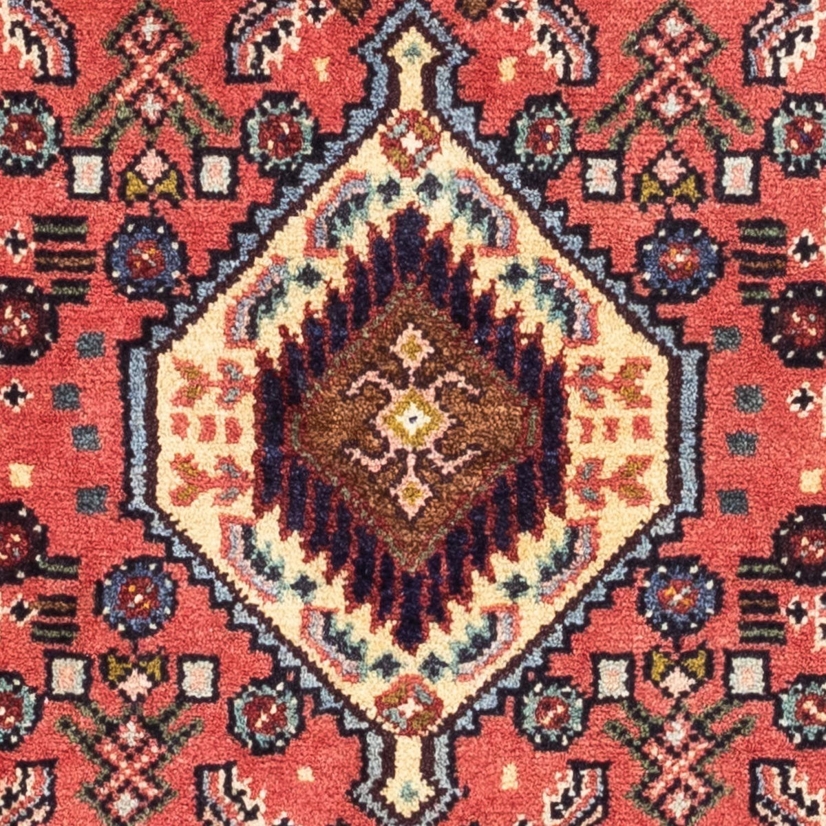 Perser Rug - Nomadic - 125 x 80 cm - red