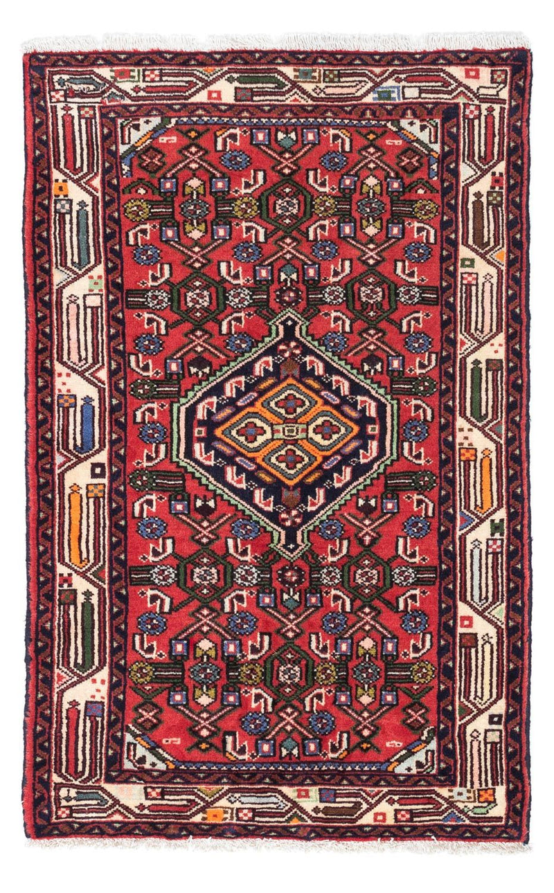 Perser Rug - Nomadic - 125 x 80 cm - red