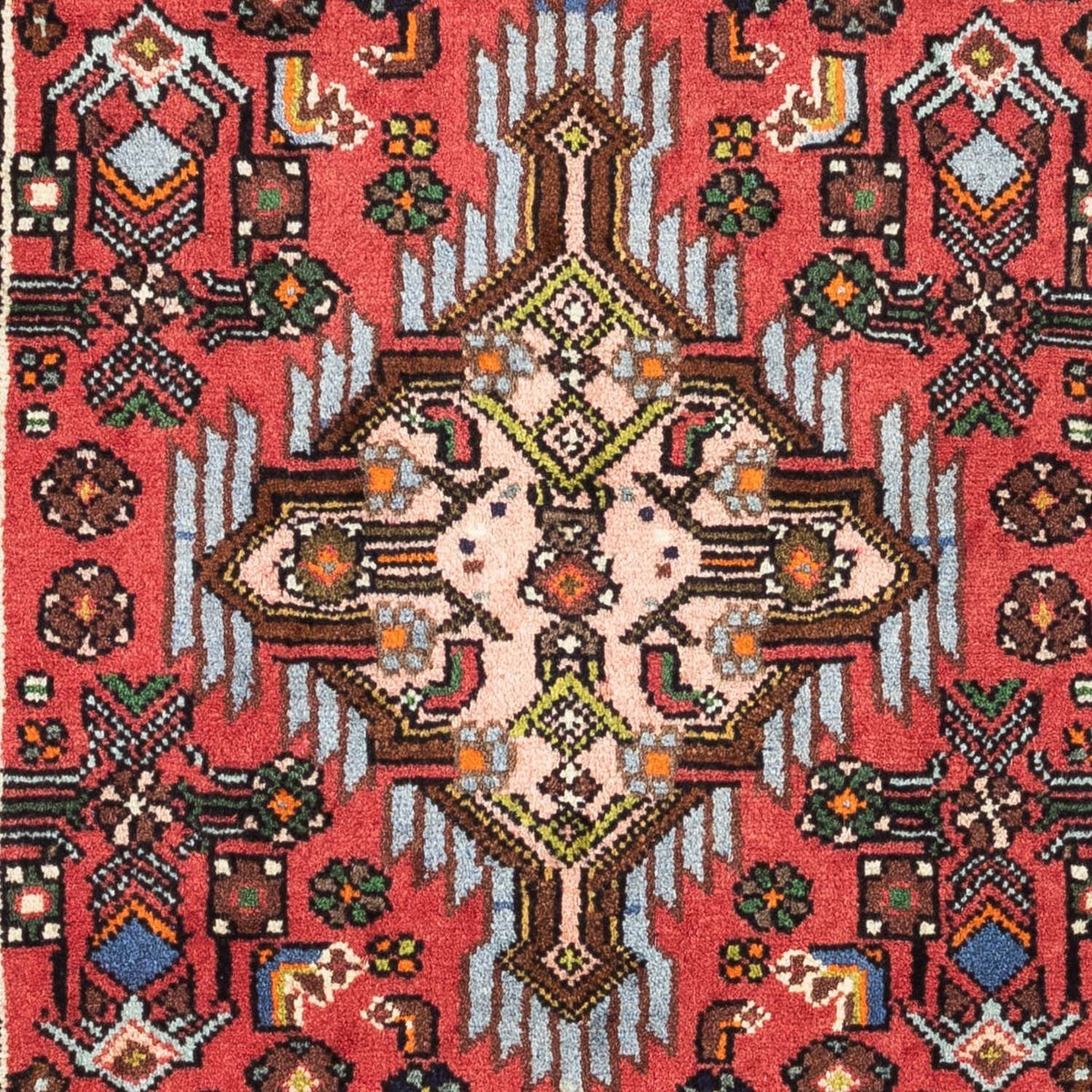 Perser Rug - Nomadic - 125 x 80 cm - red