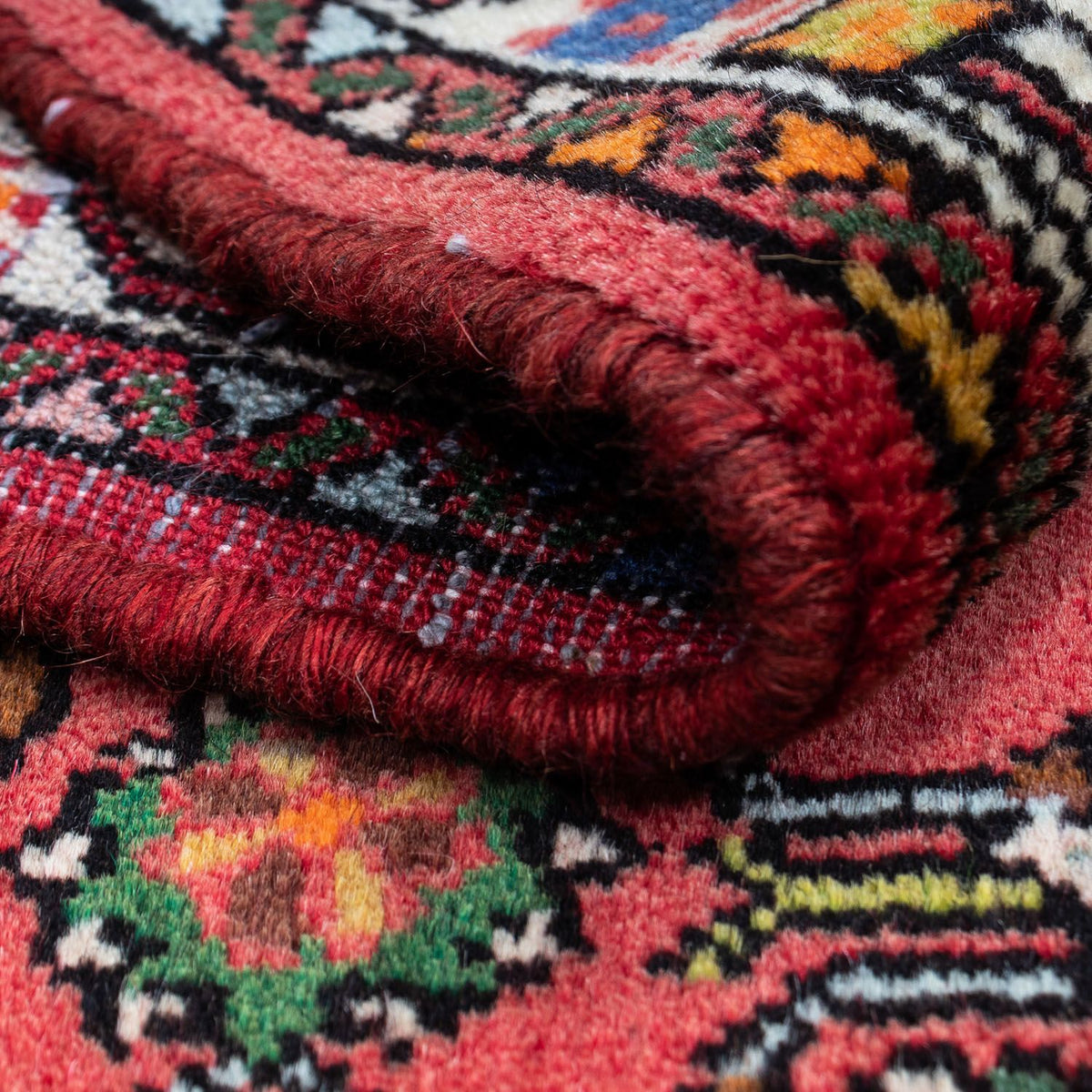 Perser Rug - Nomadic - 125 x 80 cm - red