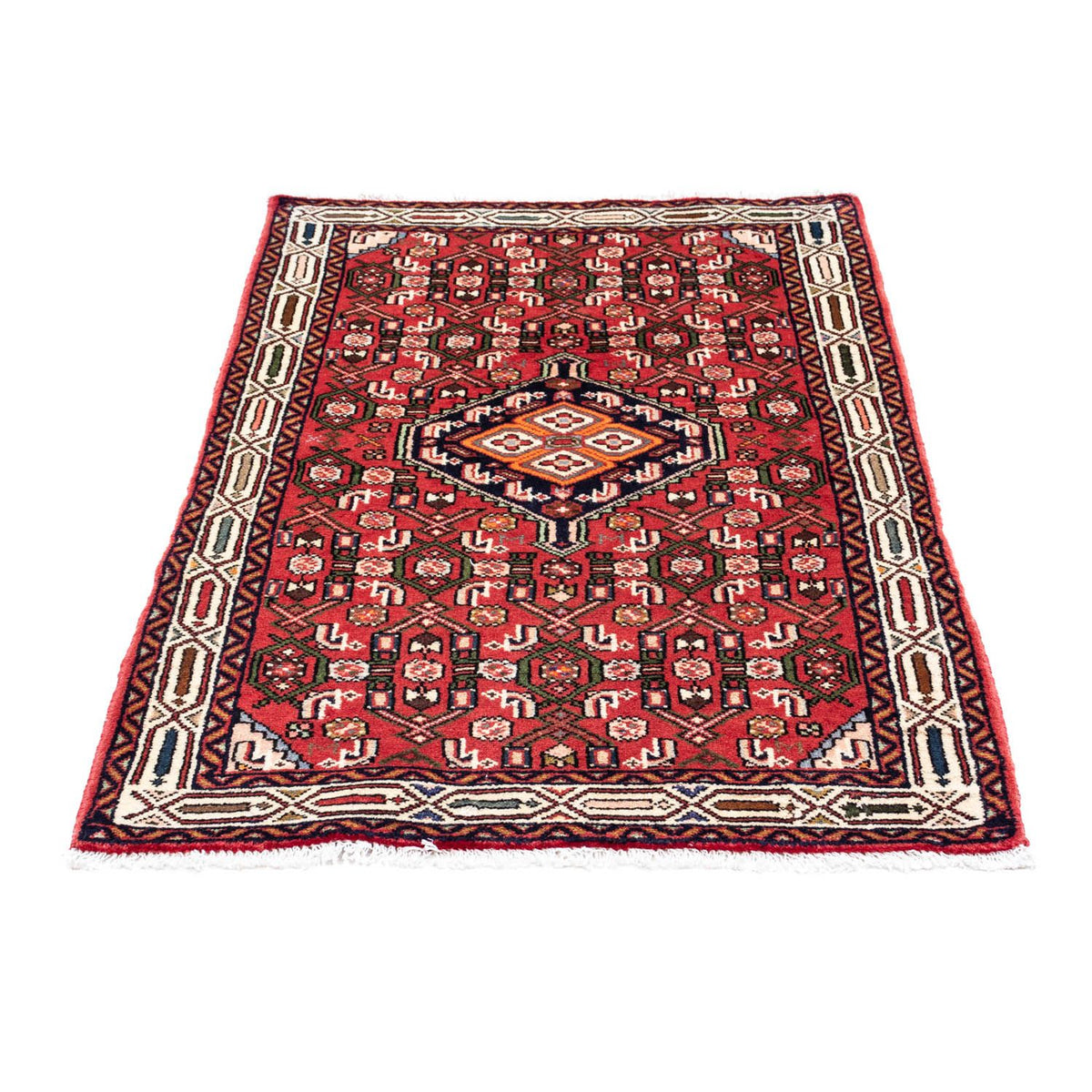 Perser Rug - Nomadic - 125 x 80 cm - light red