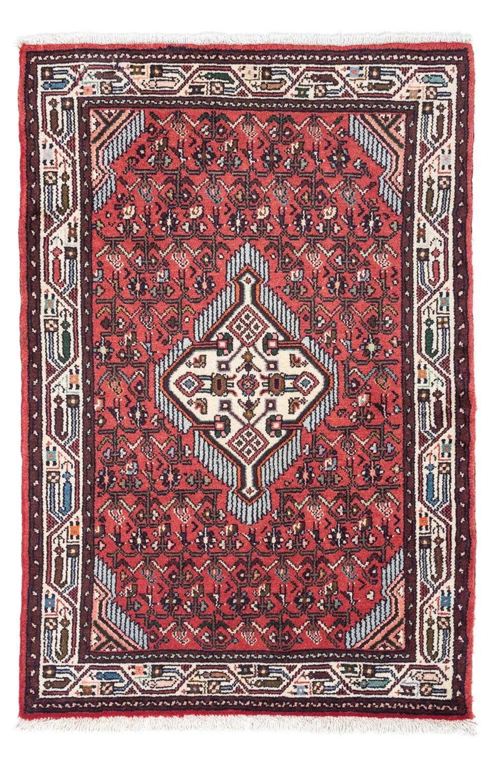 Perser Rug - Nomadic - 125 x 80 cm - red