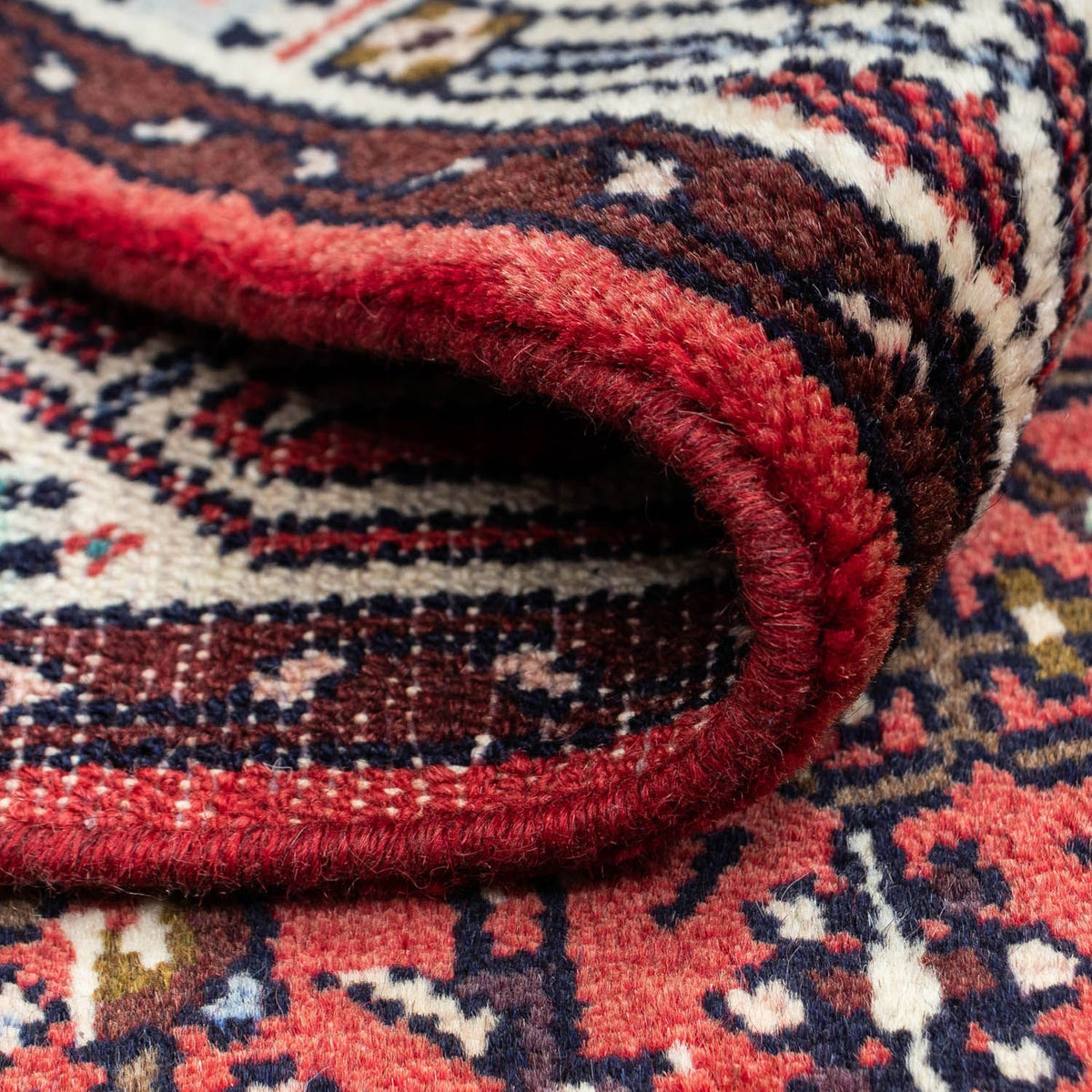 Perser Rug - Nomadic - 125 x 80 cm - red