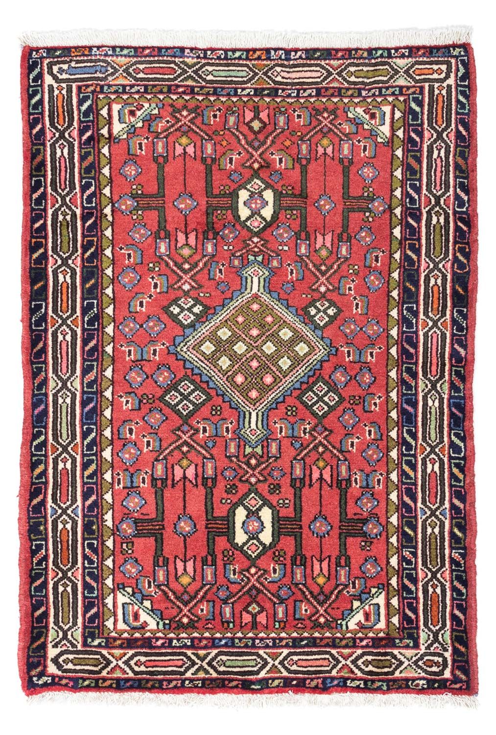 Perser Rug - Nomadic - 125 x 80 cm - red