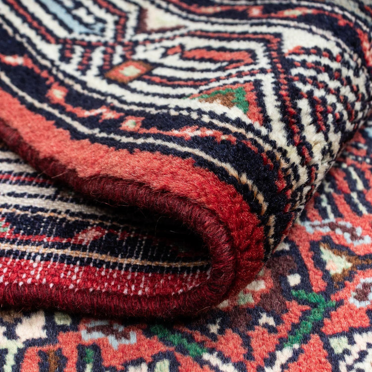 Perser Rug - Nomadic - 125 x 80 cm - light red