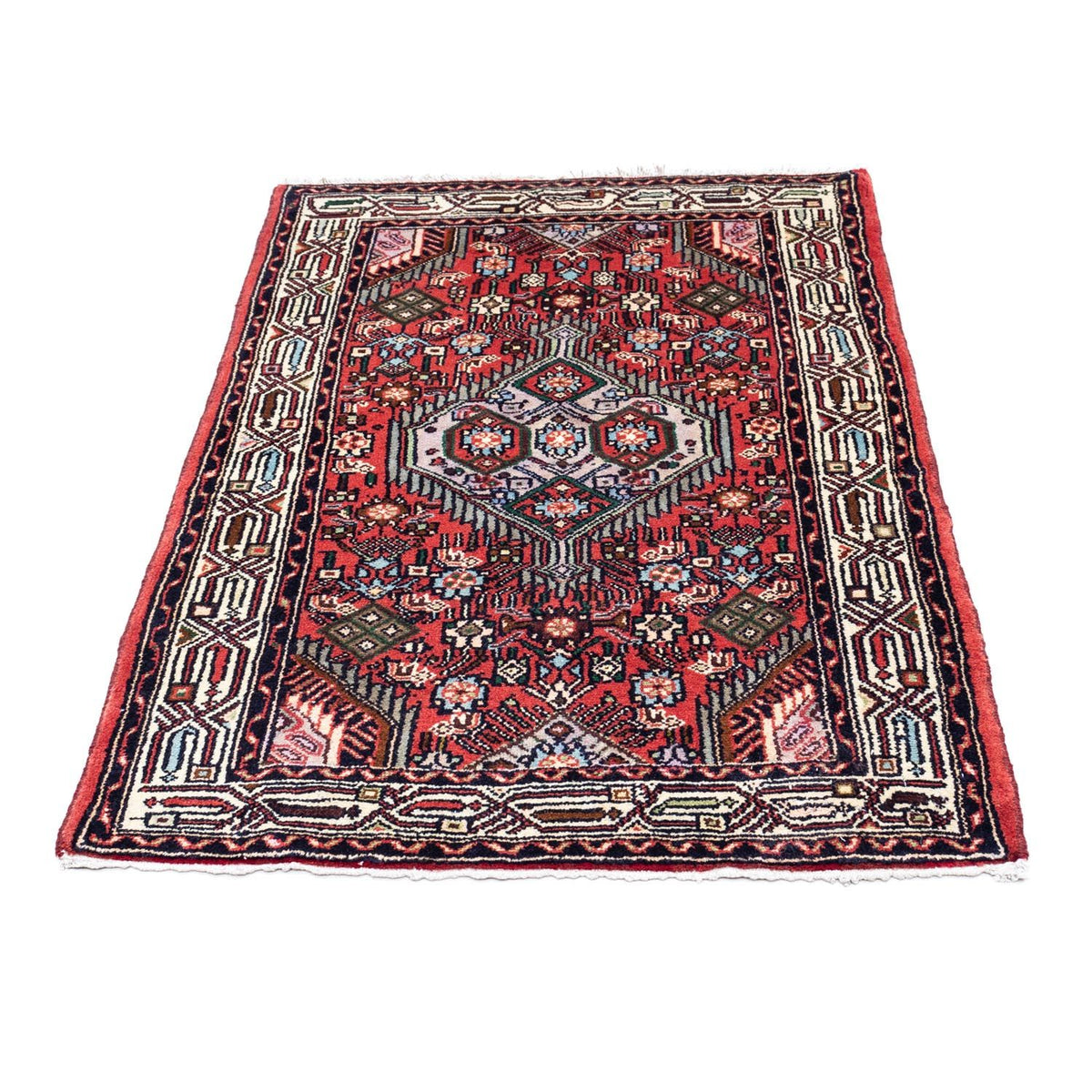 Perser Rug - Nomadic - 125 x 80 cm - light red