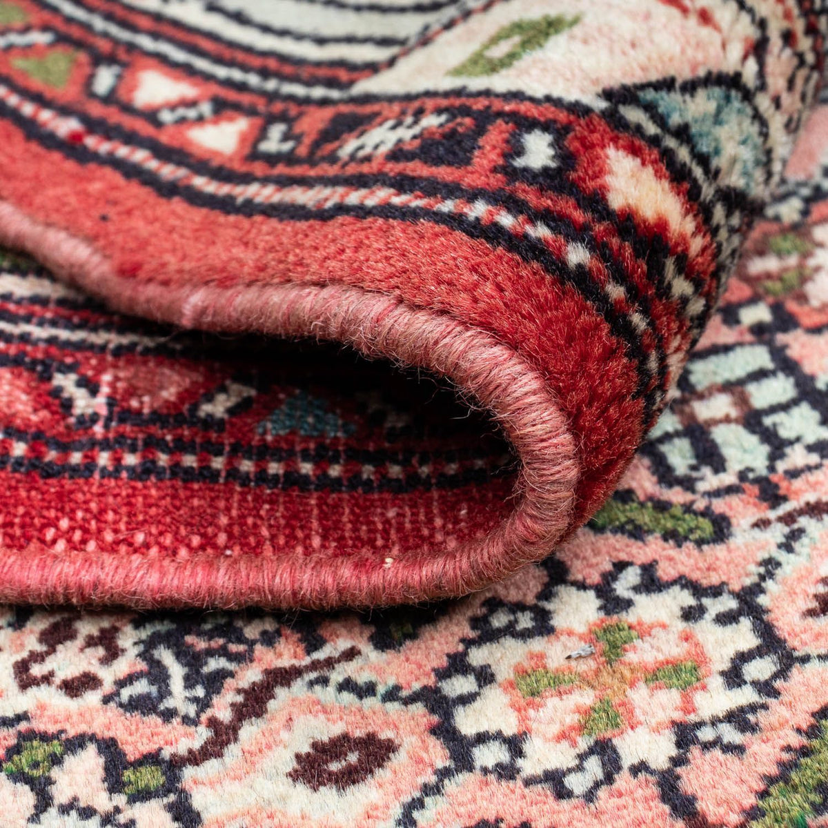 Perser Rug - Nomadic - 125 x 80 cm - light red