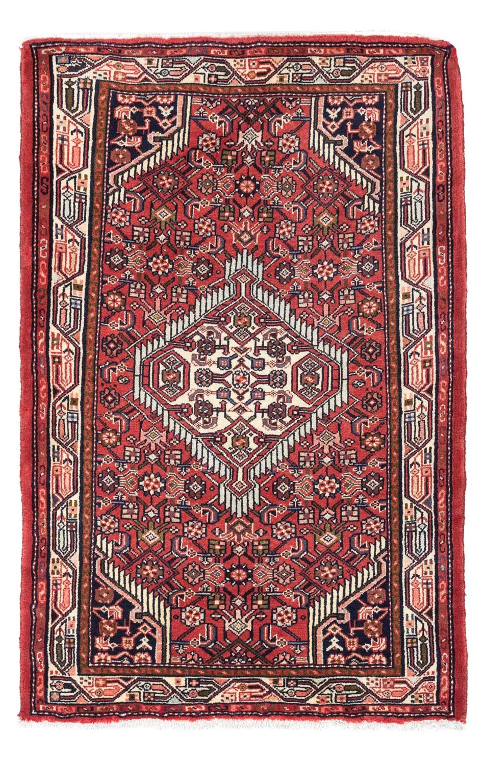 Perser Rug - Nomadic - 125 x 80 cm - red