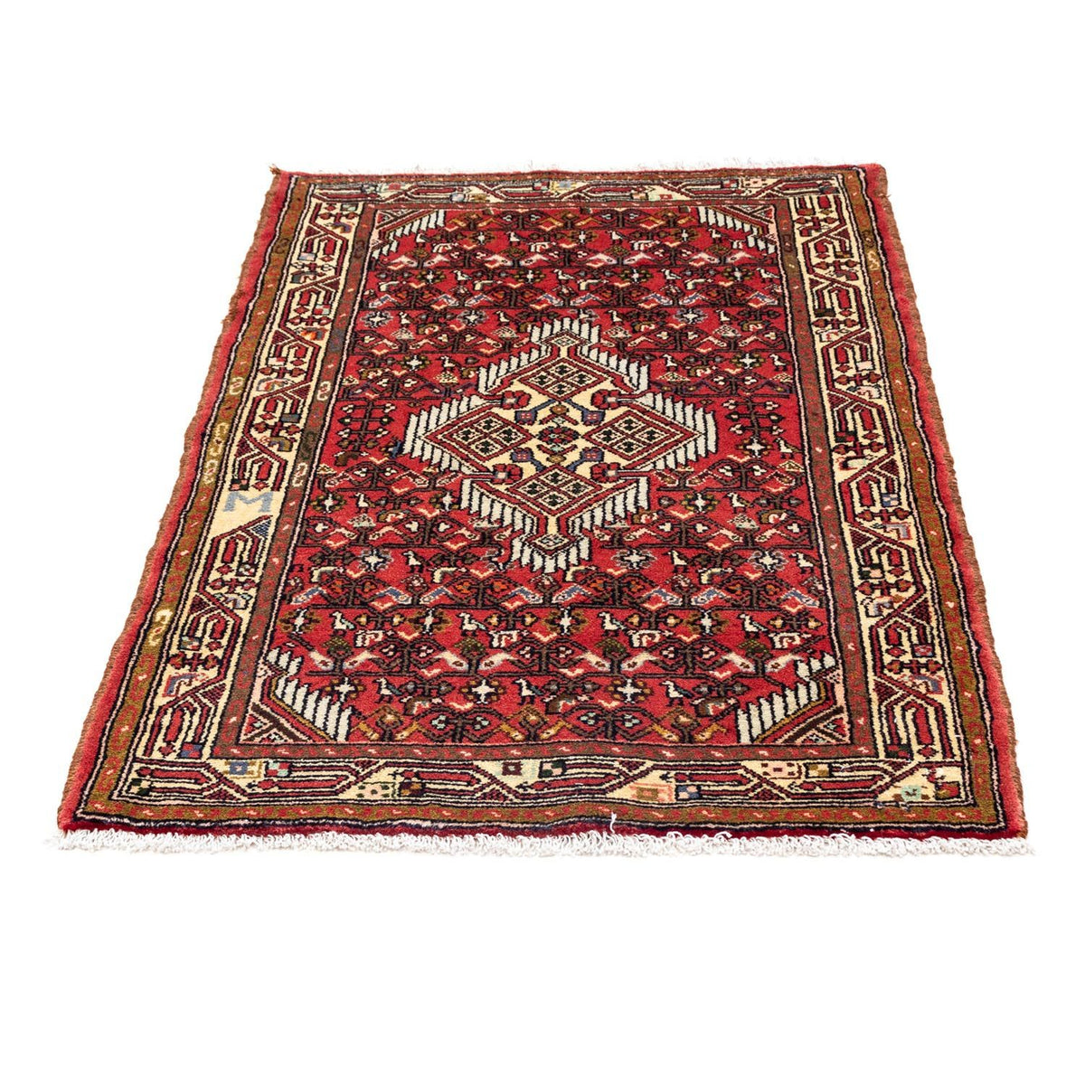 Perser Rug - Nomadic - 125 x 80 cm - red