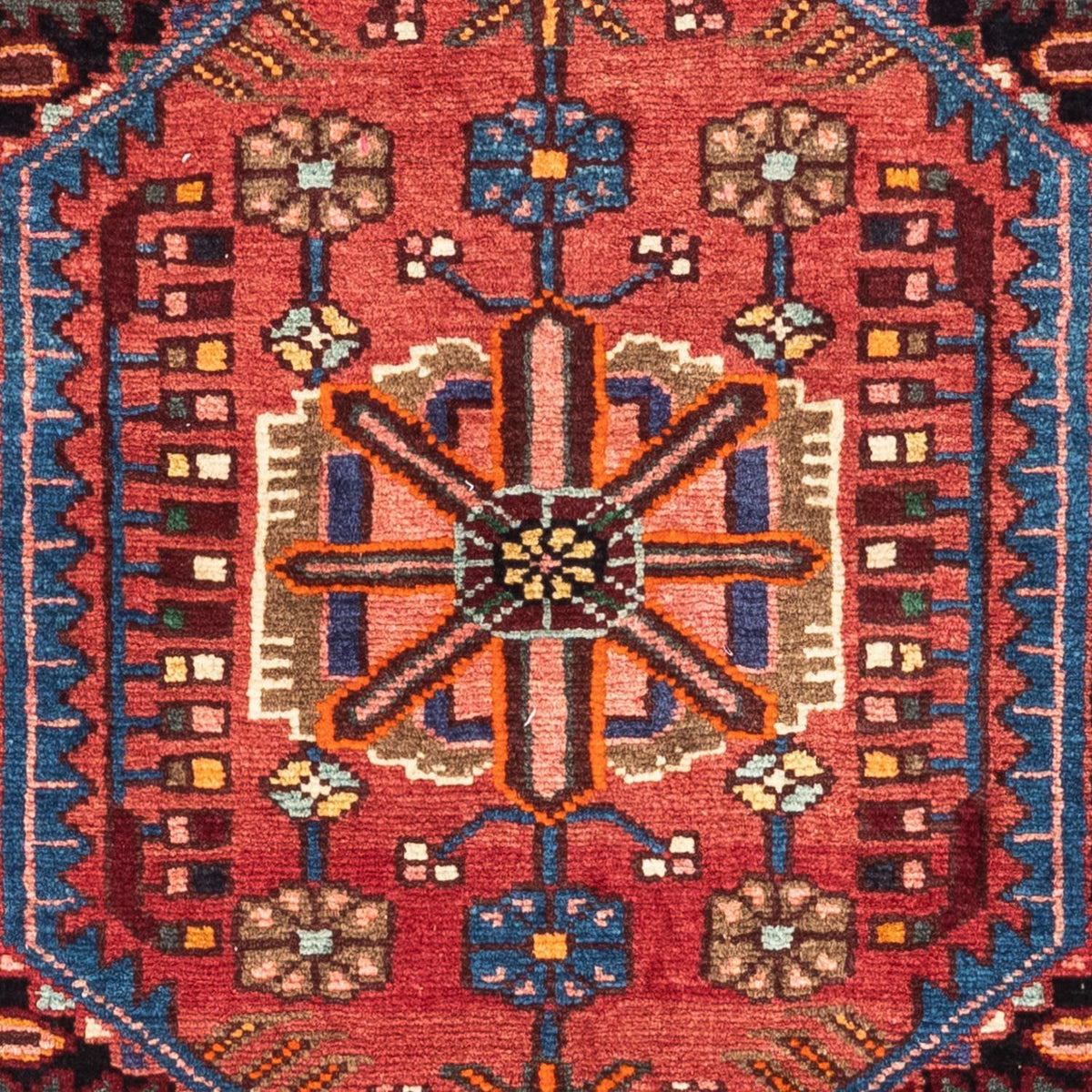 Perser Rug - Nomadic - 119 x 82 cm - light red