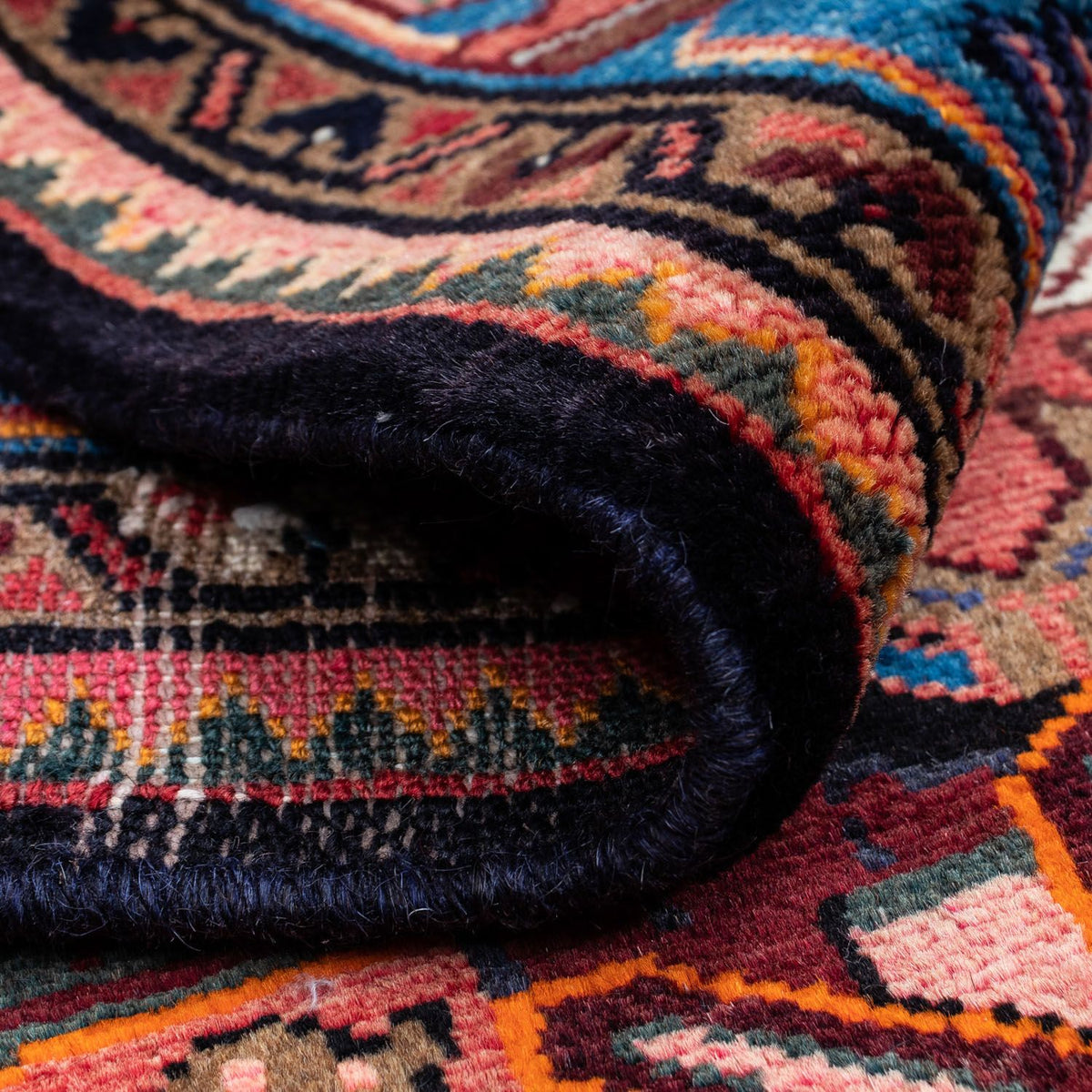 Perser Rug - Nomadic - 119 x 82 cm - light red