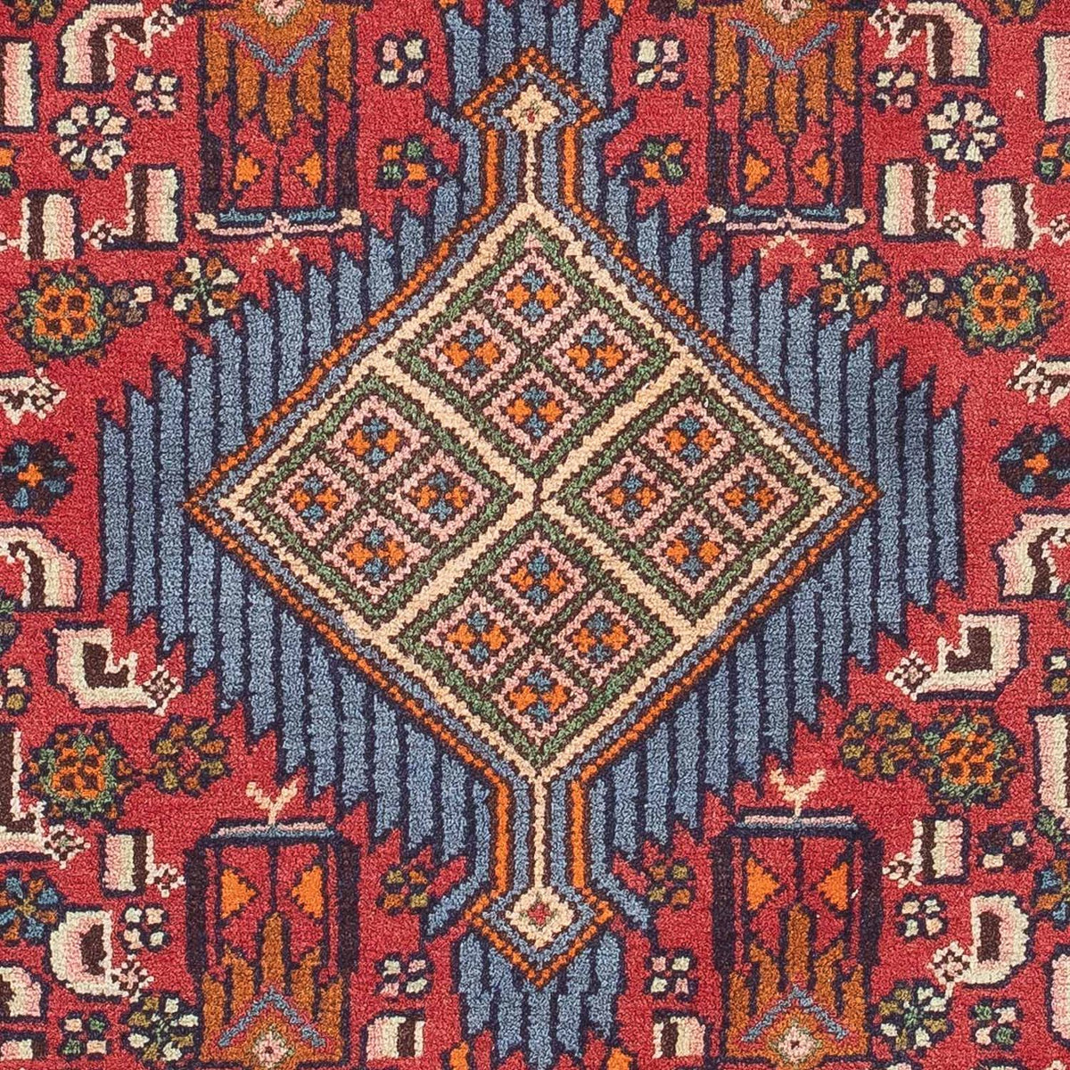 Perser Rug - Nomadic - 125 x 80 cm - red