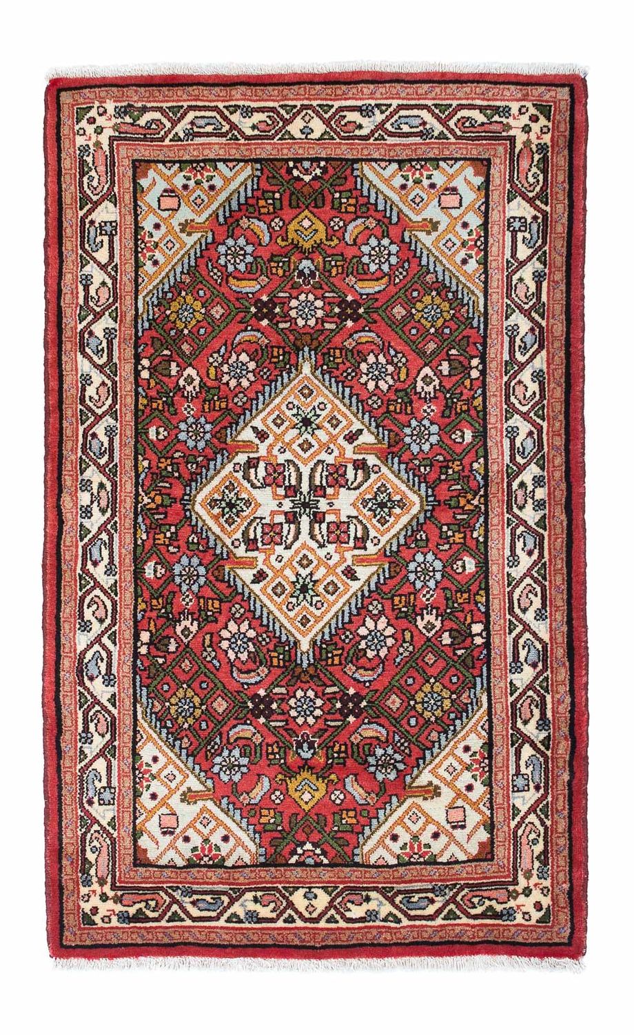 Perser Rug - Nomadic - 125 x 80 cm - red