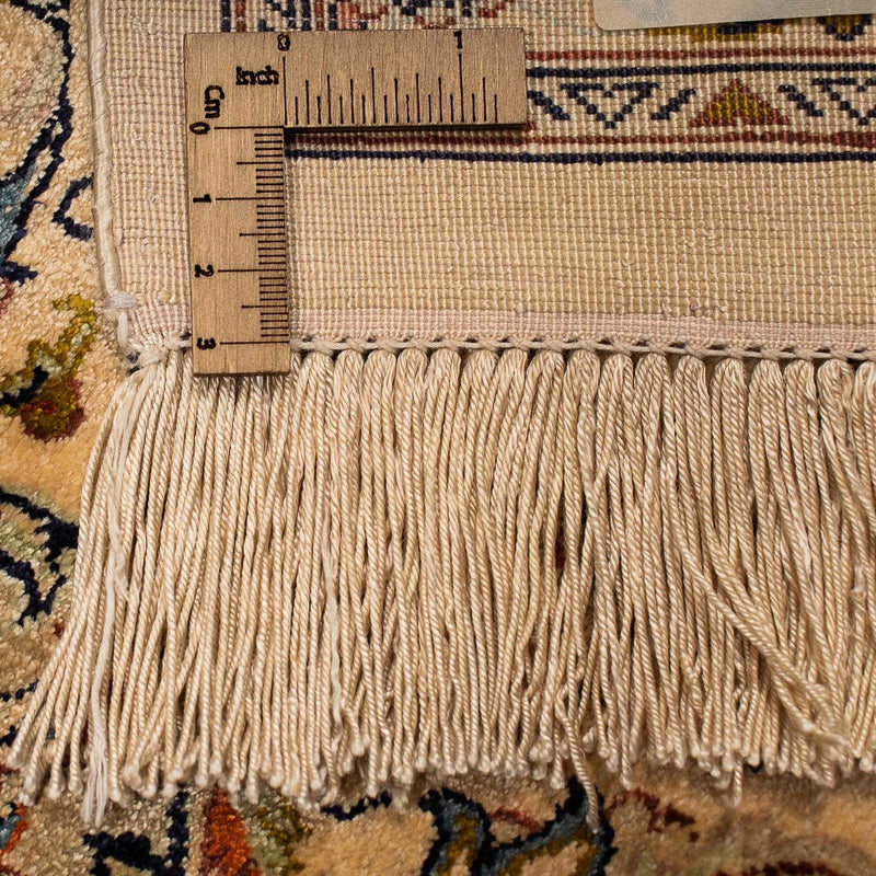 Perser Rug - Ghom - 204 x 129 cm - light brown