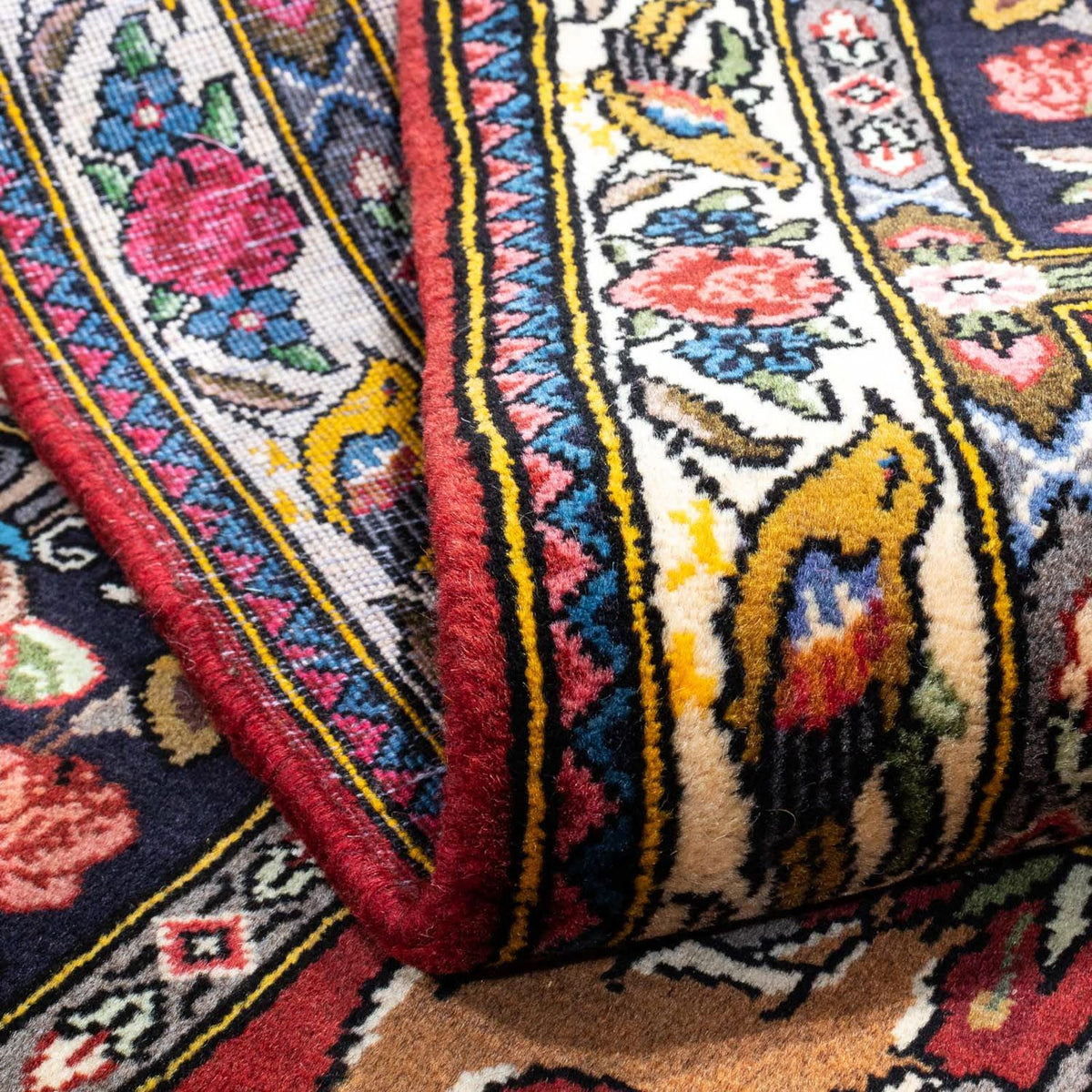 Perser Rug - Nomadic - 162 x 107 cm - dark red