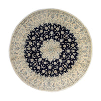 Perser Rug - Nain round  - 300 x 300 cm - dark blue