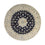 Perser Rug - Nain round  - 300 x 300 cm - dark blue