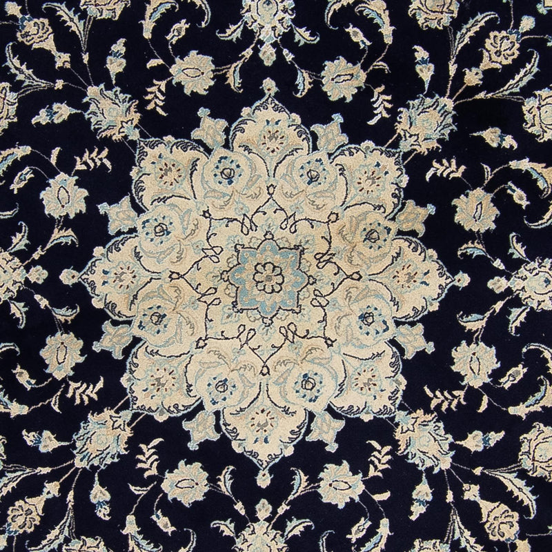 Perser Rug - Nain round  - 300 x 300 cm - dark blue