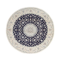 Perser Rug - Nain round  - 295 x 295 cm - dark blue