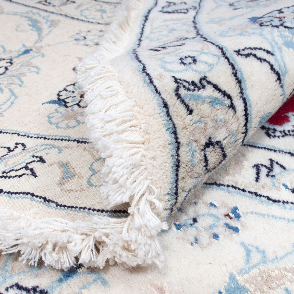 Perser Rug - Nain - Royal round  - 90 x 60 cm - red