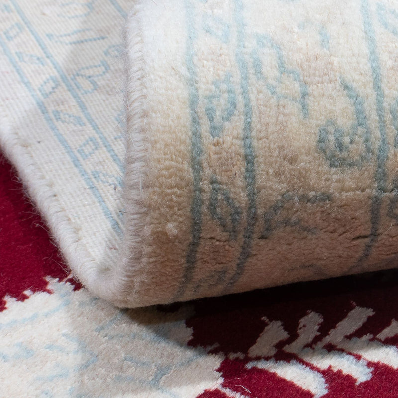 Perser Rug - Nain - 297 x 201 cm - dark red