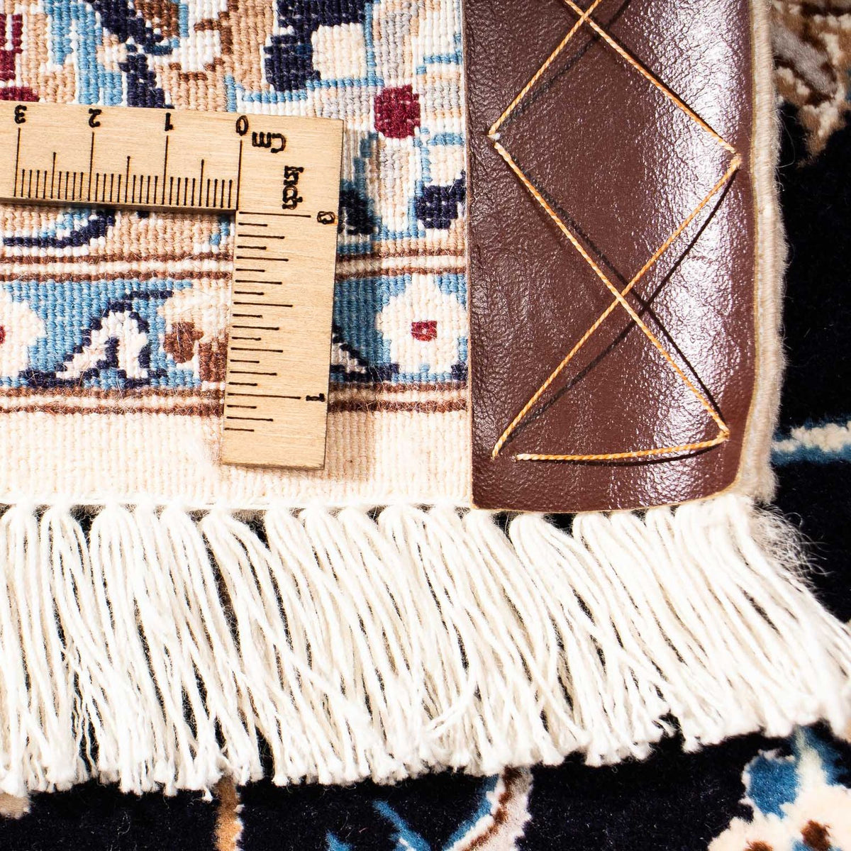 Perser Rug - Nain - Premium - 264 x 177 cm - dark blue